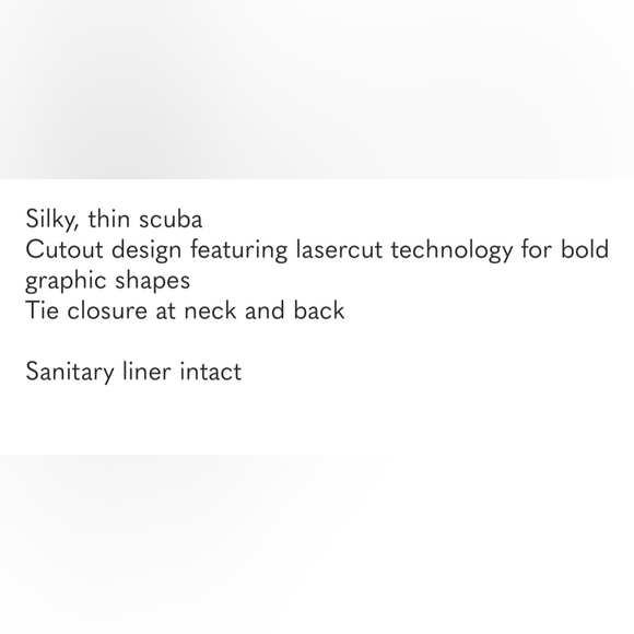 ***GIGI C White Christina Cutout Bikini Set. NWT*** - Picture 10 of 13